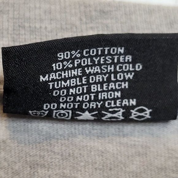 Vintage Stussy World Long Sleeves Size Large Flag Design Front and Back Gray - Picture 12 of 15